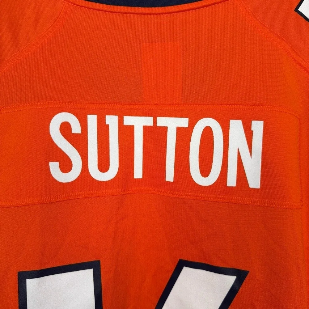 NEW Nike Denver Broncos Courtland Sutton 14 NFL Jersey Mens XL On Field *1 Stain